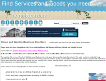 Tablet Screenshot of homeandgarden.com.au
